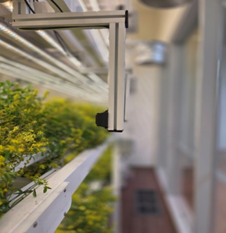 ARTRITHM 스마트팜 시스템 - LED 조명과 자동화된 식물 재배 시설